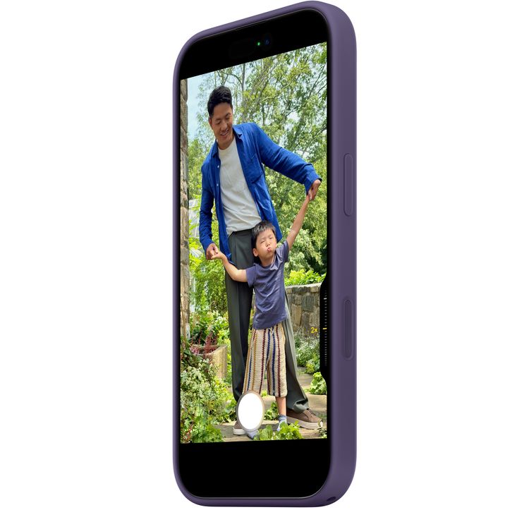 Apple iPhone 17 Silicone Case with MagSafe, Anti-Scratch, Drop Protection, Soft Microfiber Lining, Built-in Powerful Magnets - Purple Fog