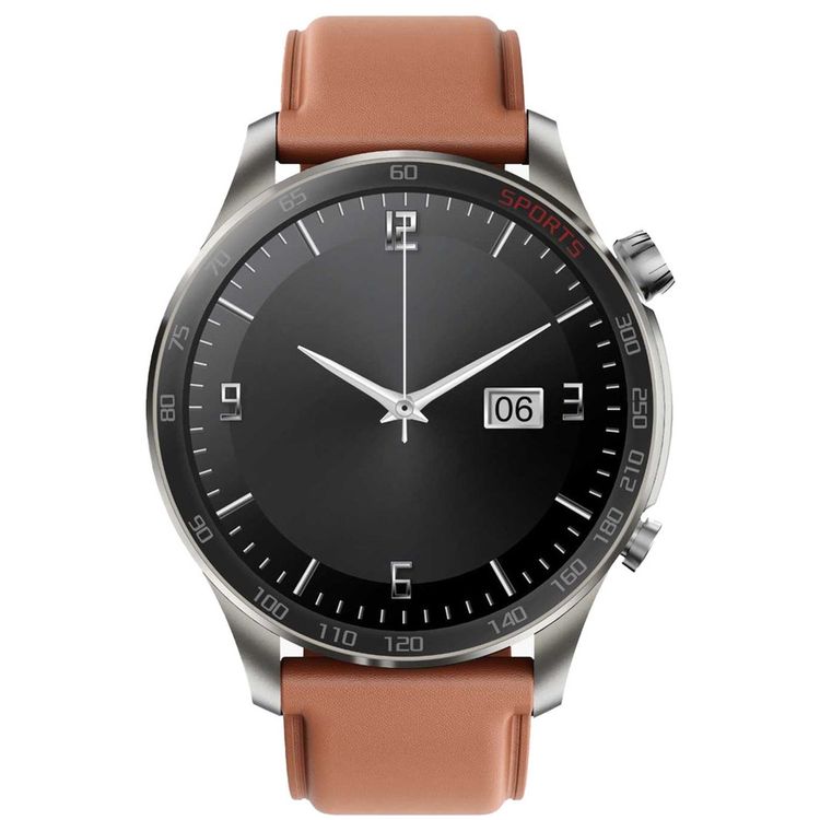 Green Lion G-Wear AMOLED Watch  - Brown/Silver