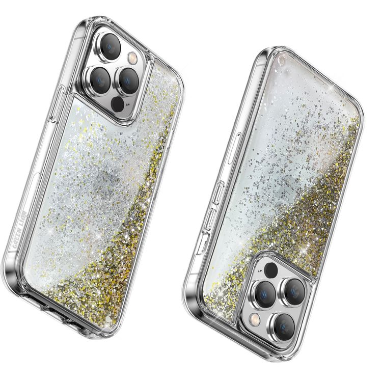 Green Glitter Resin case