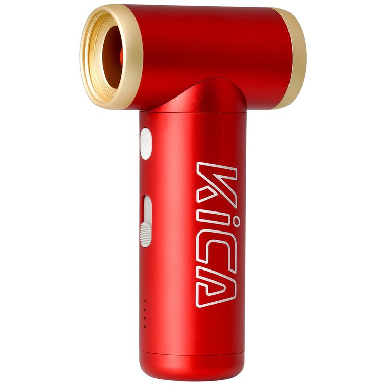KICA JET FAN 2S, Easy to Carry , Powerful Airflow, Fashionable & Durable Aviation-Grade Aluminum Shell - Red