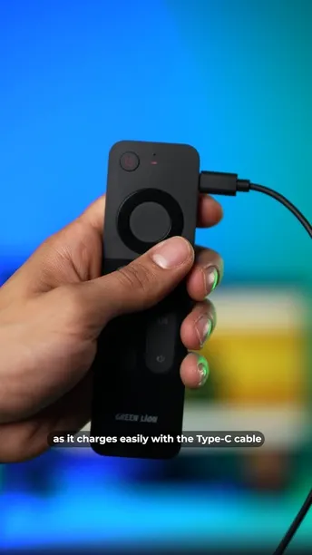 Green Lion 4 in 1 Wireless Remote With Keyboard in UAE | Air Mouse Ir Remote - Black Color | (GN4INWRMTBK)