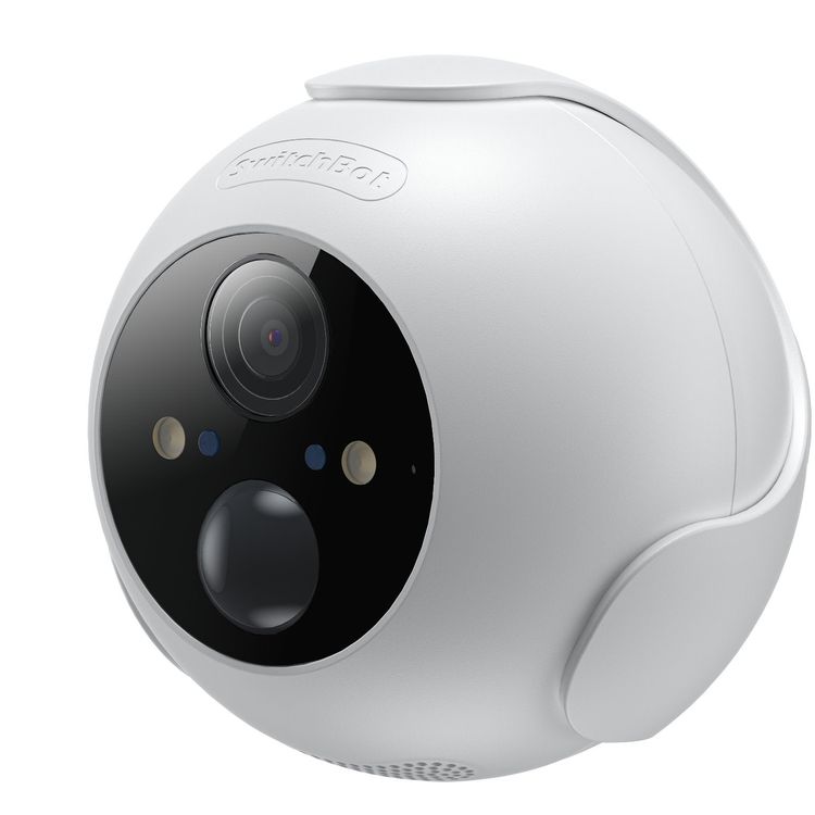 SwitchBot 1080P HD Night Vision Outdoor Spotlight Security Camera with AI for Human/Pet Detection