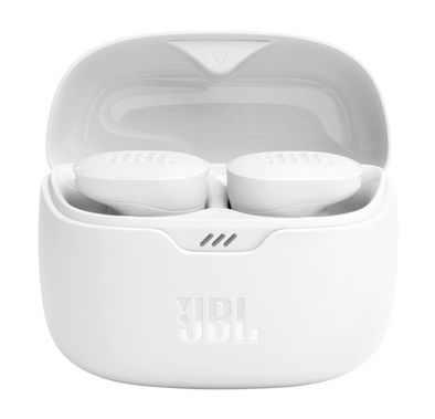 JBL Tune Buds True Wireless In-Ear Earbuds with Built-in Microphone, 48 Hours Battery Life, Active Noise Cancelling, Water Resistant & Dust Proof, Voice Assistant Integration, Touch Control, Fast Charge, Multi-point Connection, Hands Free Calls - White