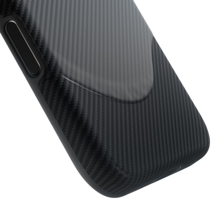 Pitaka Aramid UltraGuard Case for iPhone 17 Pro with MagSafe compatible, Carbon Fiber Material, Scratch resistant, wear resistant, Slim & Lightweight - Black / Gray