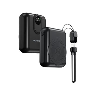 Porodo 10000mAh MagSafe Power Bank with Detachable USB-C ...