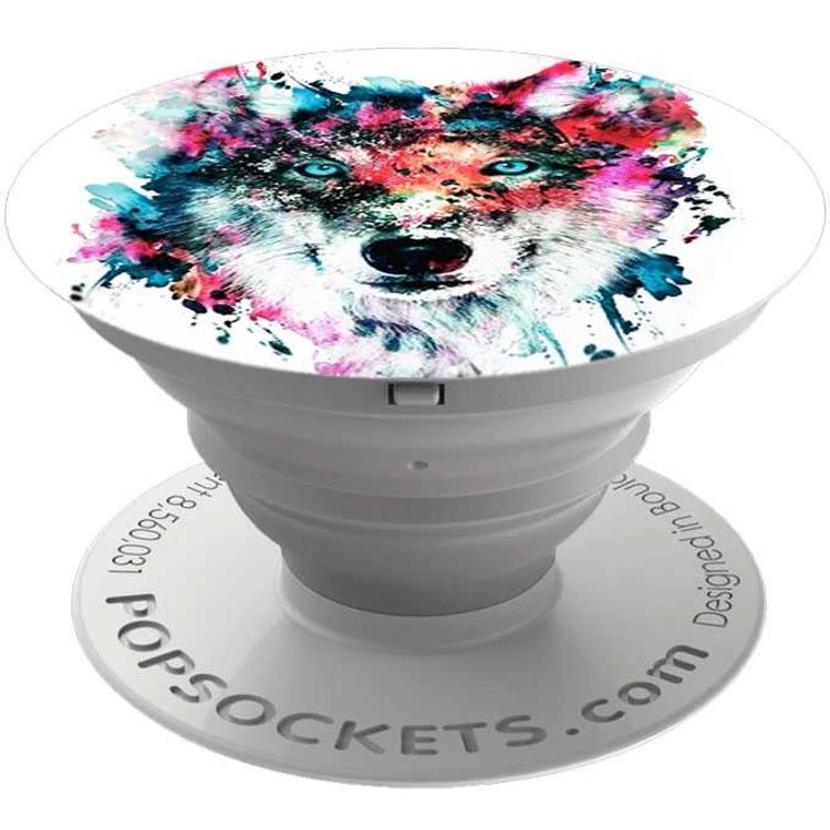 PopSockets Stand and Grip - Wolf