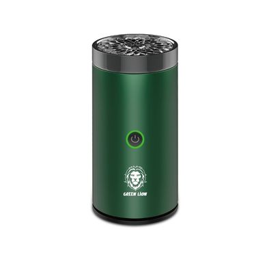 Green Lion Smart Bakhour Electric Car Incense Burner with Rechargeable Battery, Aluminum Alloy Material, Ultrasonic Atomization, Compact & Portable - Green
