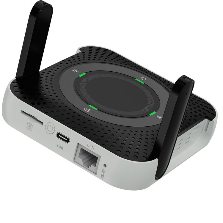 Porodo Home & Outdoor Portable Router 4G & LTE, 40m Signal Distance, 12 Hours Working Time, Up-to 10 Devices Connection Ability, 100Mbps LAN, Built-in Battery, Micro SIM, CPE & MiFi, CAT4 Category, 150Mbps Download Rates & 50Mbps Upload Rates - Black