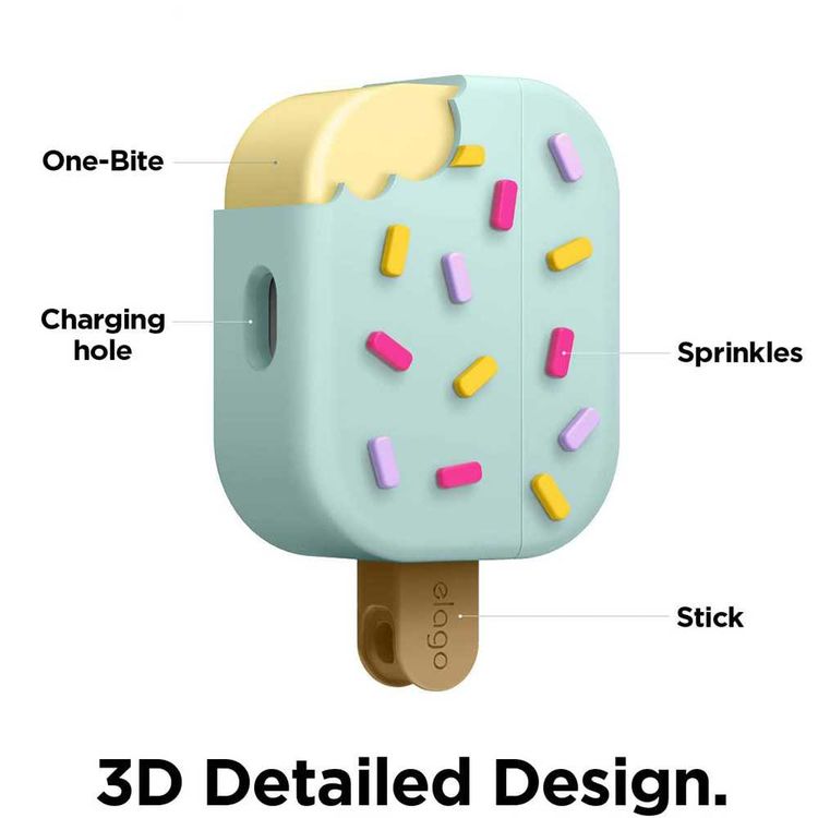 Elago Airpods Pro Ice Cream Case - Mint