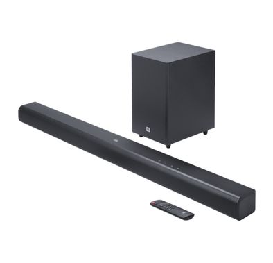 JBL SB550 3.1 Channel Soundbar Wireless Speaker, 250W Speaker, Type A Port, Dolby Audio Embedded, Bluetooth 5.3 - Black
