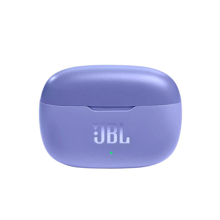 JBL Wave 200TWS True Wireless In-Ear Headphones with Touch Control Calls & Voice Assistant, Deep Bass, 20-hours Playback, Bluetooth Earbuds Purple