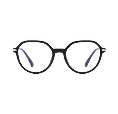 نظارات الحياة البرادو أوران المضادة للضوء الأزرق تقلل من إجهاد العين، عدسات مقاومة للخدش، تقلل من الإجهاد البصري، تصميم للجنسين، حماية من التعب الرقمي، وضوح بصري محسّن، إطار TR90 + مادة أذرع معدنية -