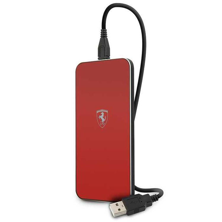 فيراري قاعدة شحن لاسلكية اوف تراك 5 وات - احمر