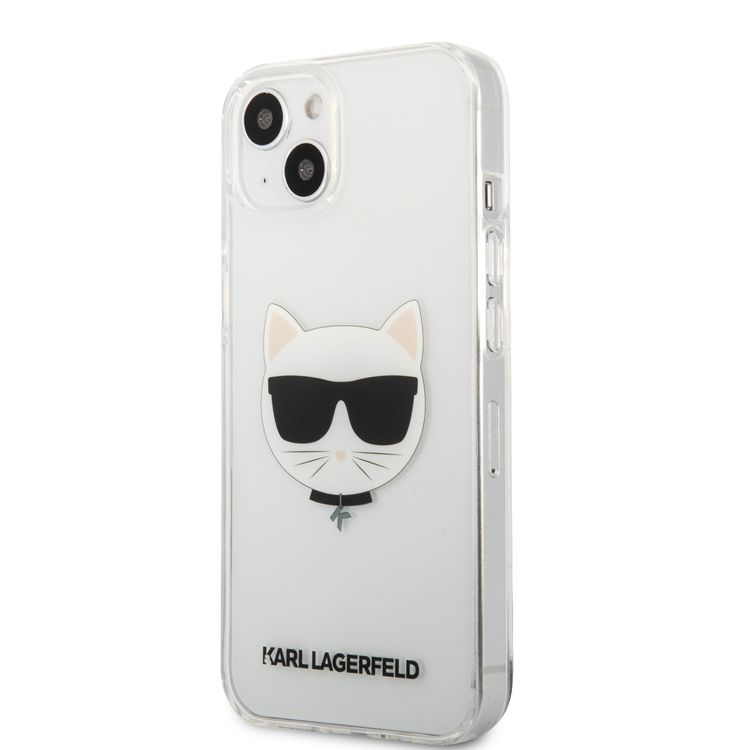 Karl Lagerfeld PC/TPU Choupette Head Case For iPhone 13 (6.1 ) - Transparent