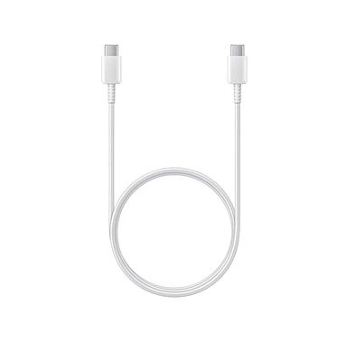 Samsung USB-C to USB-C Cable with 60W Power, 3A Current, 1.8m Cable Length, Super Fast Charging - White