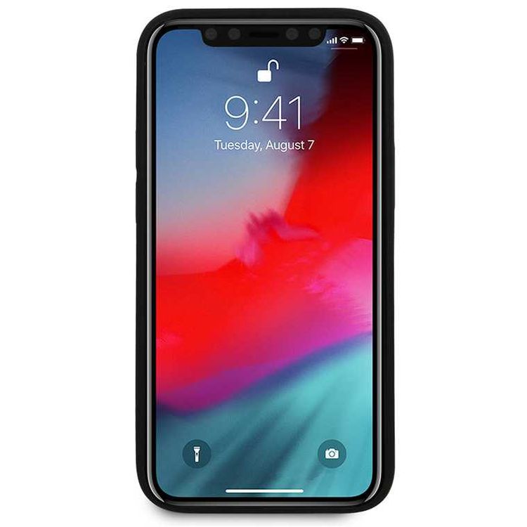 Karl Lagerfeld PU Saffiano Case with Embossed Karl and Choupette Heads for Apple iPhone 12 Mini (5.4 ) - Silver