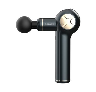 Porodo Lifestyle Portable Rotating Massage Device 5 Precision Heads With 4 Speed Levels