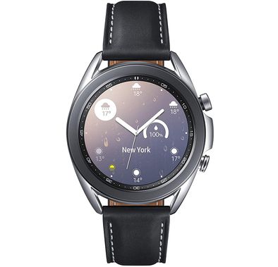 Samsung Galaxy Watch 3 Bluetooth (41mm) with Built-in Barometer Sensor & Oxygen Measurement, IP68 Water & Dust Resistant - Silver