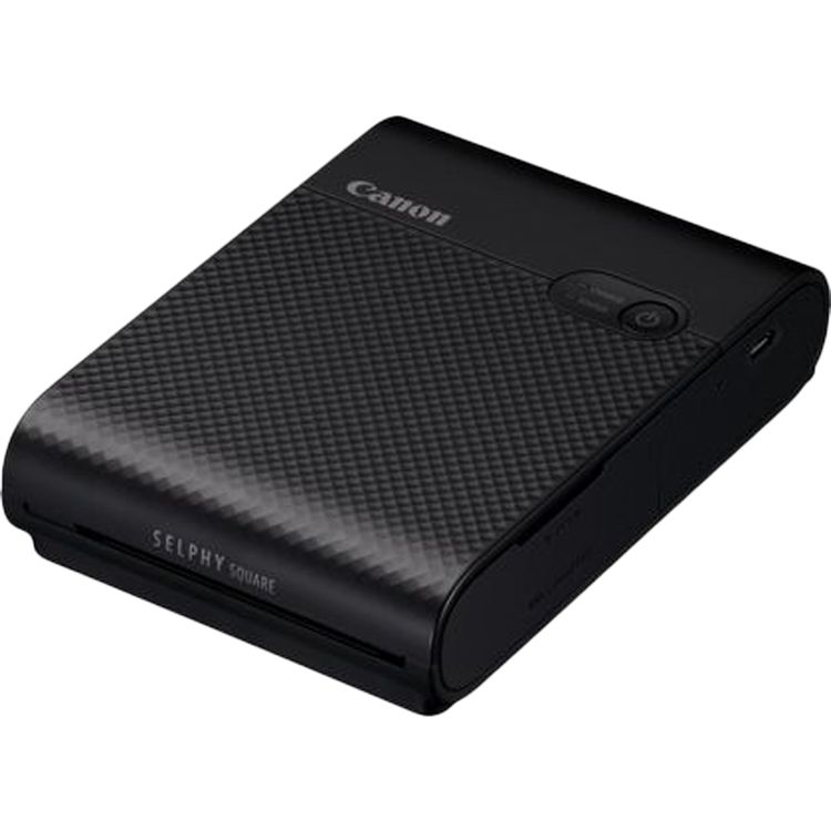 Black - Canon Selphy Square QX10 Photo Printer