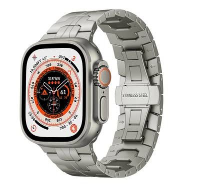 حزام ساعة ليفيلو إكليبس من الفولاذ المقاوم للصدأ لساعة أب...