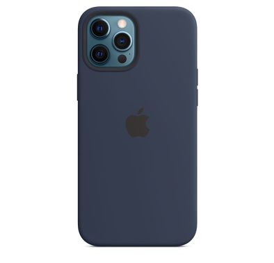 Apple iPhone 12 Pro Max (6.7") Silicone Case with MagSafe - Deep Navy