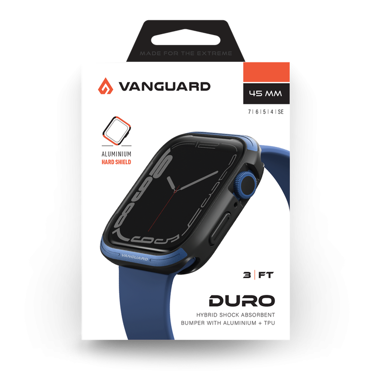 Viva Madrid Vanguard Duro Case for Apple Watch 45mm - Blue