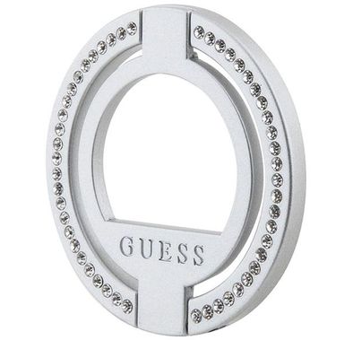 Guess Magsafe Ringstand with Rhinestones - Silver