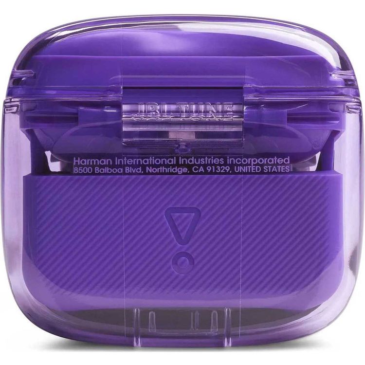 JBL Tune Flex Noise Canceling Earbuds, True Wireless, Smart Ambient, Waterproof, 4.5 Hours Talking Time, Built-in Microphone, Hands Free Calling, Fast Charging - Ghost Purple