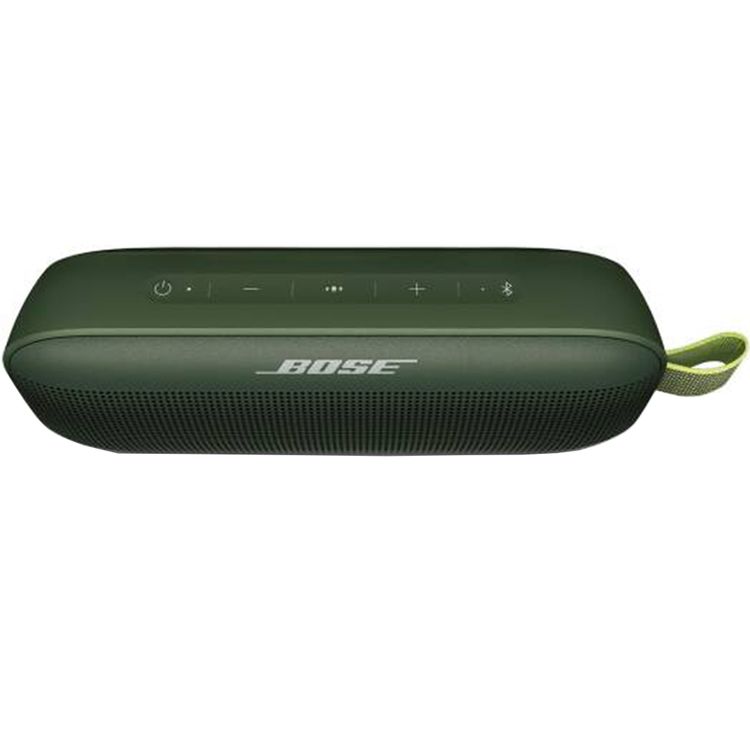 Bose SoundLink Flex Bluetooth Portable Speaker with Built-in Microphone, Up to 12 Hours Battery Life, USB-C Charging Port, IP67 Waterproof, Bluetooth & USB Connectivity - Cypress Green