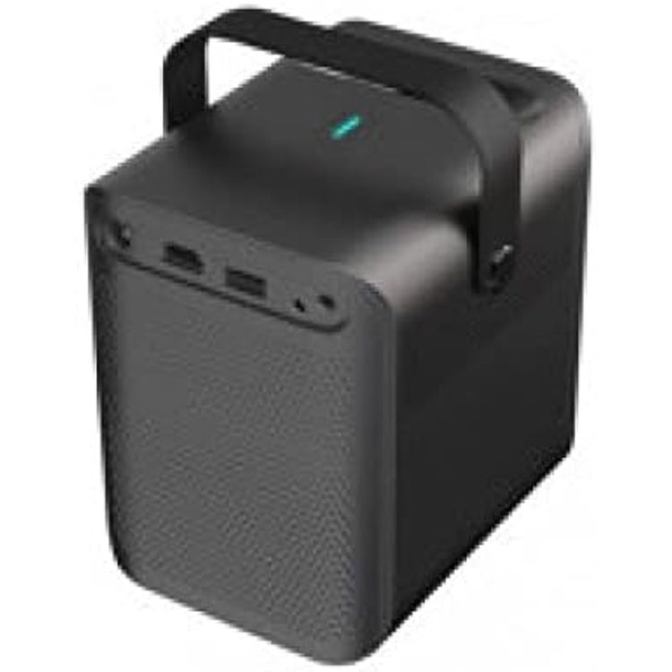 Porodo Full HD Portable Projector with 1920x1080 pixels Resolution, 3000 Lumens, 16:9, 4:3 Aspect Ratio, 45W Power, AC 100V-240V 50/60Hz, 3.5mm AUX, USB, HDMI Ports - Black