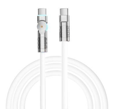 Porodo Single Head Rotating Cable with Type- C to Type- C...