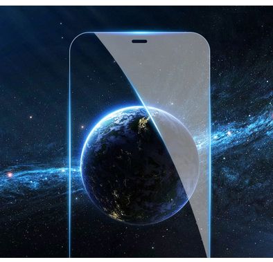 Devia Van Entire View Anti-Glare Twice-Tempered Glass for iPhone 12 Pro Max (6.7") - Black