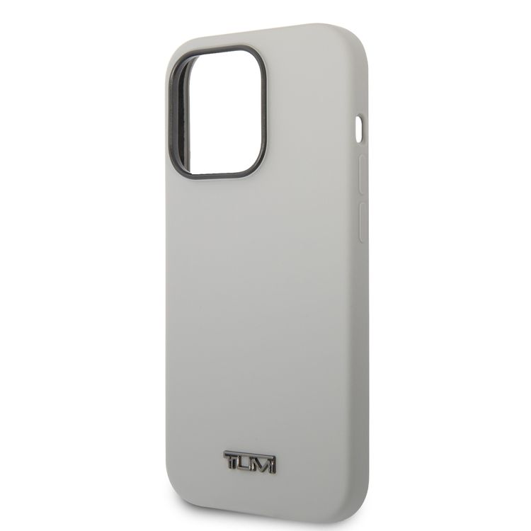 Tumi HC MagSafe Liquid Silicone Case For iPhone 14 Pro - Grey