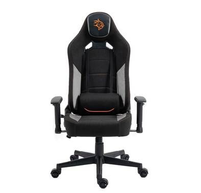 Porodo Gaming Professional Gaming Chair with Fabric+PU+Su...