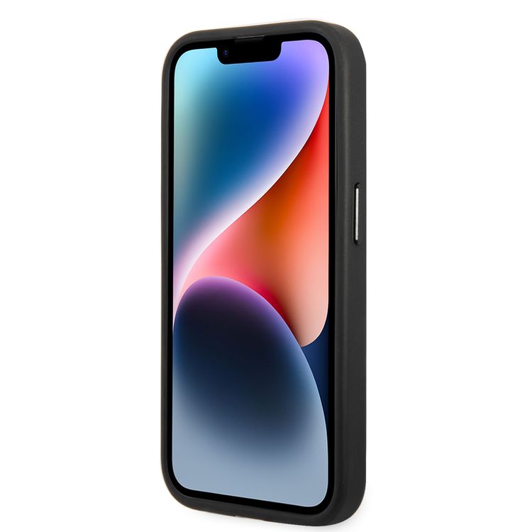 Tumi HC Aluminium Carbon Pattern Case For iPhone 14 Pro - Black