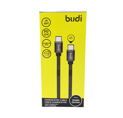 Budi Sync Cable PD 65W USB Port