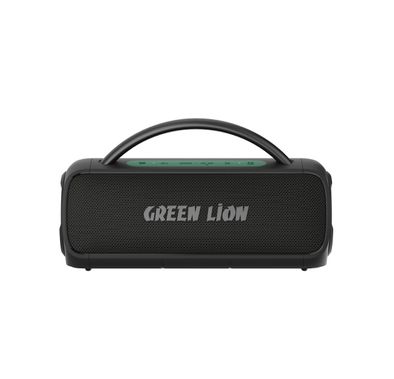 Green Lion Denali 30 Portable Speaker with Carry Handle, 10m Transmission Distance, Powerful Sound, 4 Hours Play Time, Bluetooth Version 5.3, 3600mAh Battery Capacity, 30W Power - Black