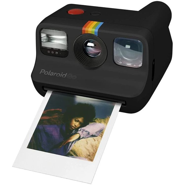 Polaroid Go Instant Mini Camera & Go Film Bundle | Black