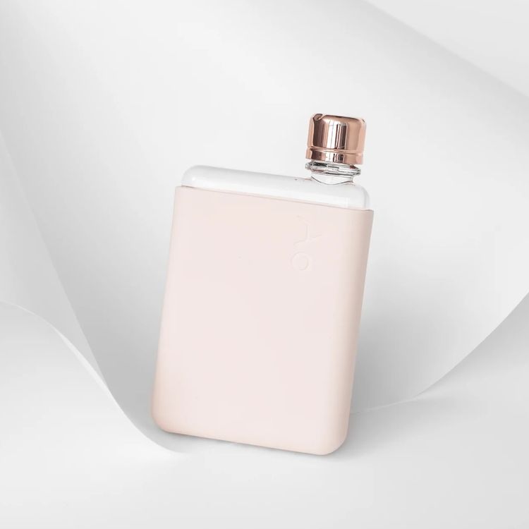 Memobottle A6 Silicone Sleeve with Thermal Insulation, Non-Toxic Material, Drop Protection, Matte Finish, Soft & Stylish - Pale Coral