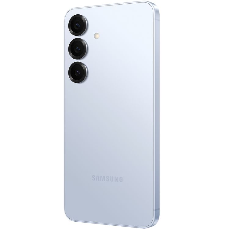 Samsung Galaxy S25+ with 256GB Capacity, 6.7-inch Screen Size, Octa-Core CPU, 5G Network Technology, Rounded Design, 50MP Rear Camera, Middle East Version - Icy Blue