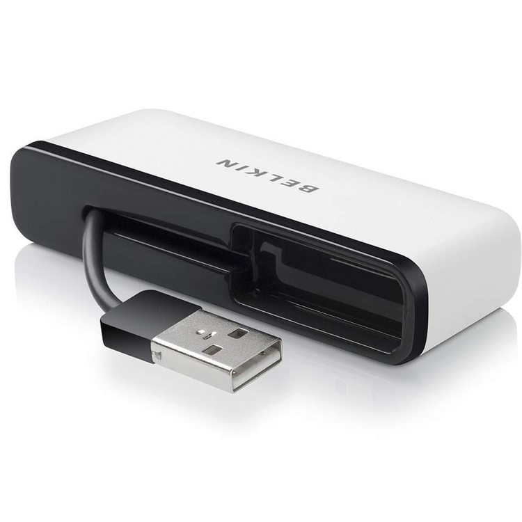 USB Multiport HUB Belkin F4U021bt USB 2.0 Hub 4-Port Hi-Speed USB