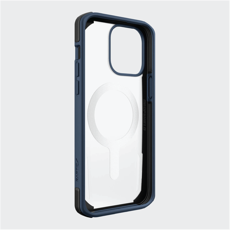 X-Doria Raptic Secure Built For MagSafe Compatible with iPhone 14 - Marine Blue