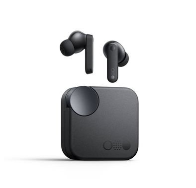 CMF Nothing Buds Wireless Earphone, 43.5h Playtime, BT 5.3, Dual Device Connection, Adaptive Hybrid ANC, High-Definition Sound Based on Dirac, In-Ear Detection, Water & Dust Protection - Black 