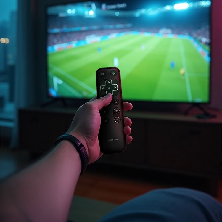 الأسد الأخضر جهاز تحكم عن بعد لاسلكي مع لوحة مفاتيح وفأرة، اتصال 2.4G + Bluetooth، دقة 1200 DPI، منفذ شحن USB-C، سعة بطارية 300 مللي أمبير، مساعد صوتي، لوحة مفاتيح صغيرة، فأرة هوائية – باللون الأسود