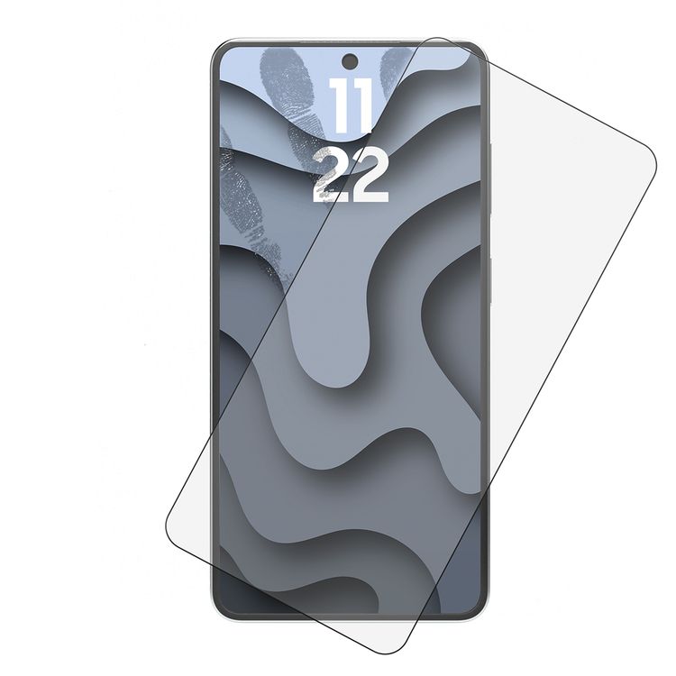 Levelo UltraVision Clear Screen Protector for Samsung S26 Ultra, Anti-Fingerprint Coating, 9H Hardness, Anti-Reflective Coating, 0.25mm Thickness, Oleophobic Coating - Clear with Black Edge