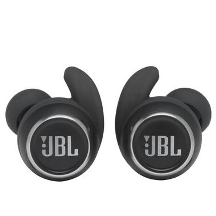JBL Reflect Mini NC Waterproof True Wireless In-Ear Sport Headphones with Active Noise Cancelling with Smart Ambient, IPX7 Waterproof Feature - Black