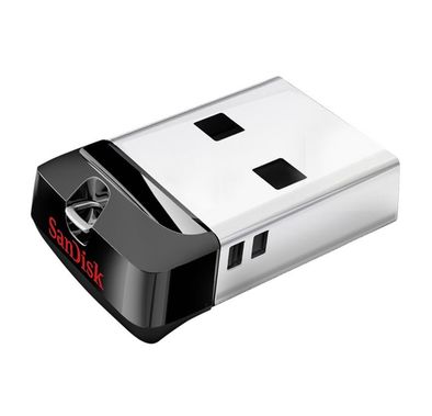 SanDisk Cruzer Fit 32 GB USB 2.0 Flash Drive (SDCZ33-032G-B35) - Black