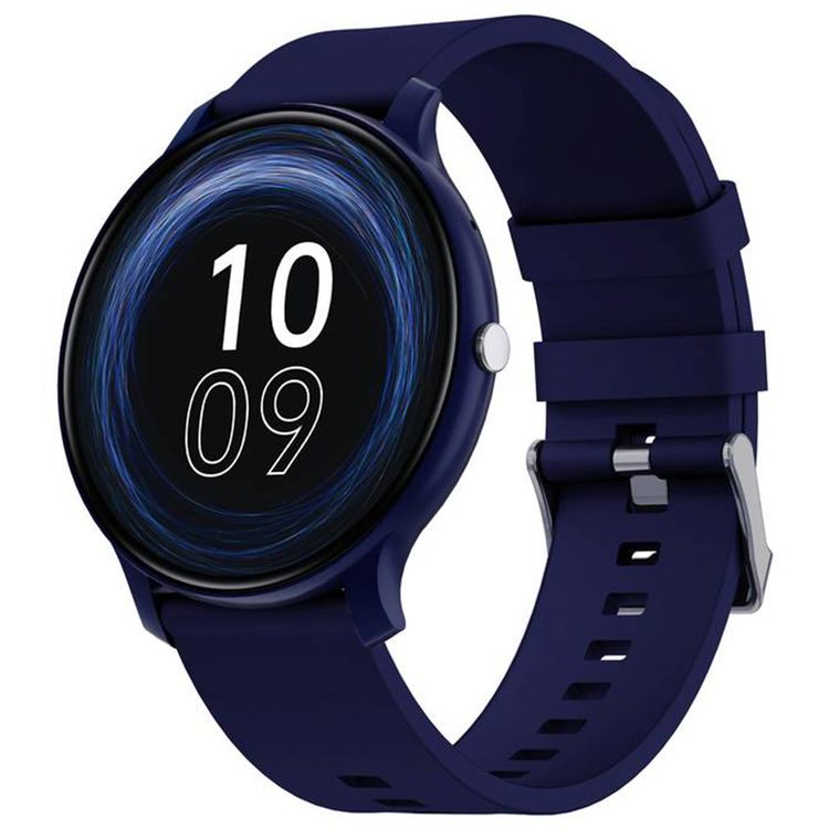 Green Lion GT-FIT Smart Watch, Activity Tracking, Sleep Monitoring, Rotating Button, 5 to 7 Days Battery Life, Multiple Sport Modes, Water Proof, 35 Days Standby Time, Call / Social Notifications - Blue