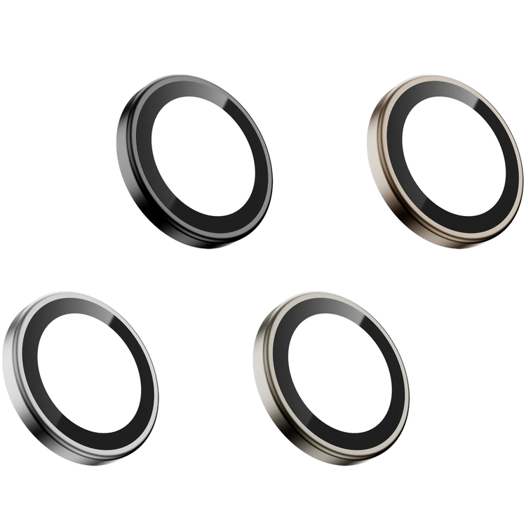 Green Lion Classic Camera Lens for iPhone 16 Pro/Pro Max, Seamless Fit, Scratch Resistant, Anti Reflective - Copper Gold