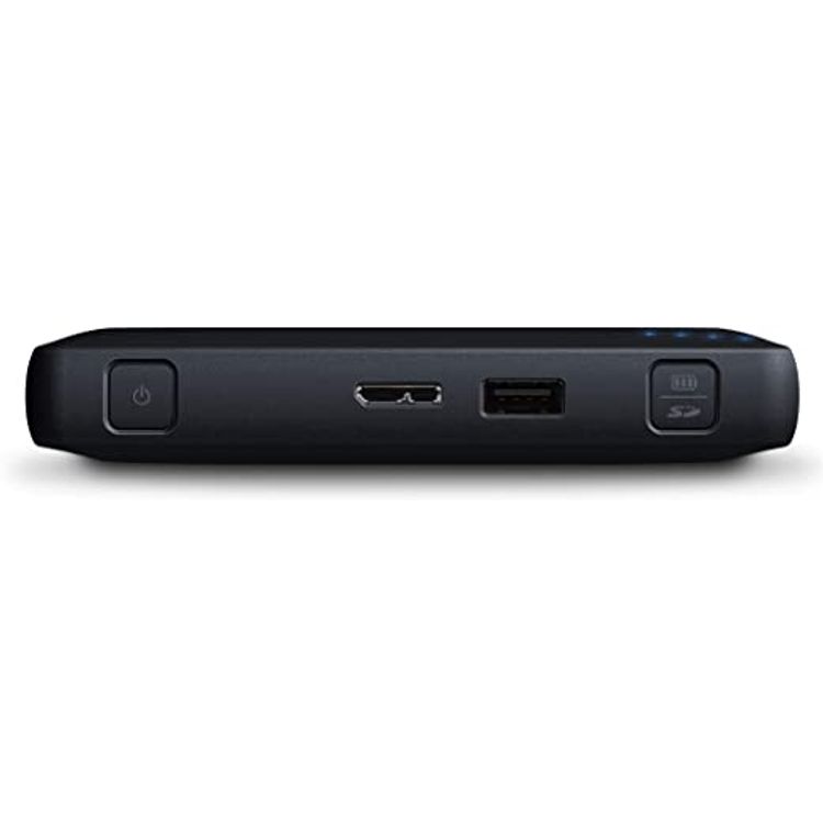 Western Digital My Passport 2TB Wireless and Portable Hard Drive - Black